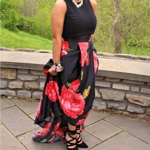 Prom/formal dress with pockets